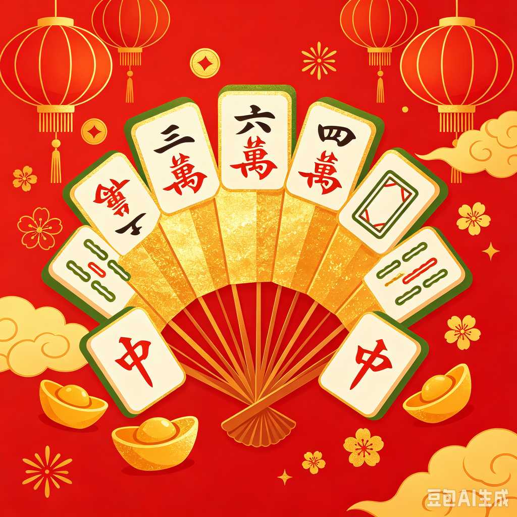 premium engraved mahjong set