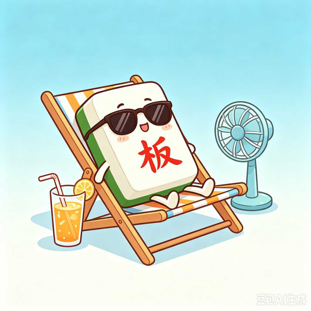 engraved texture mahjong tiles